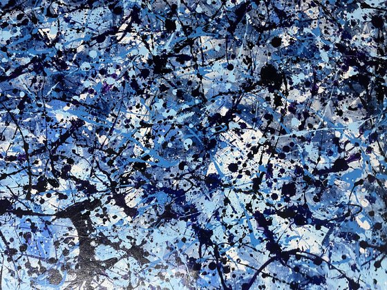 Abstraction in Blue and White