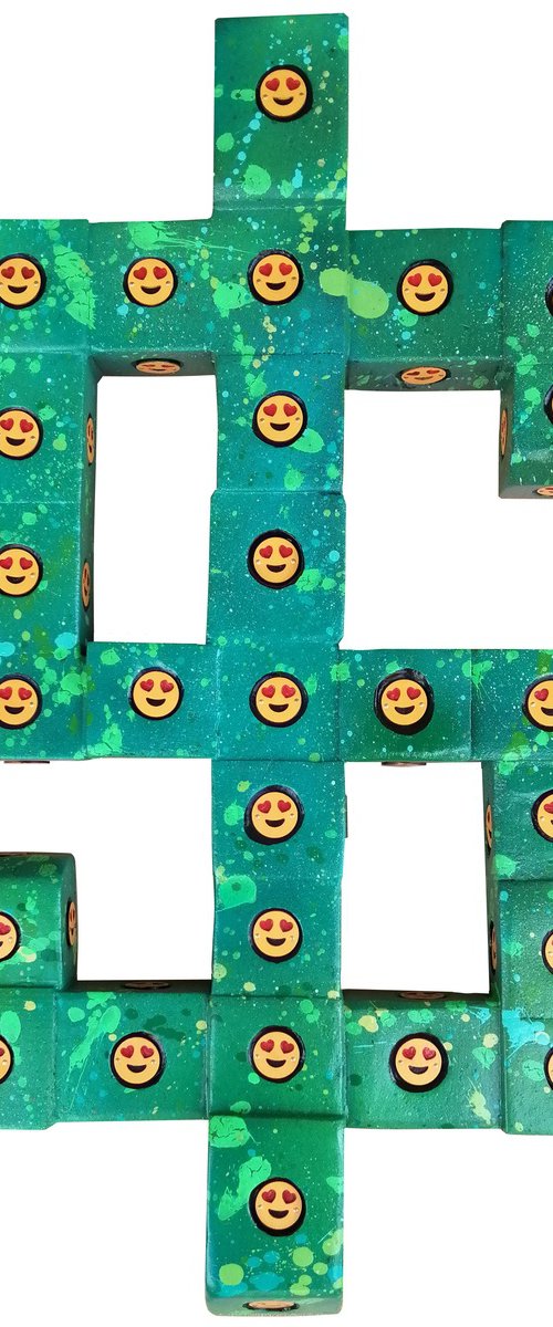 I LOVE $ by Segutoart