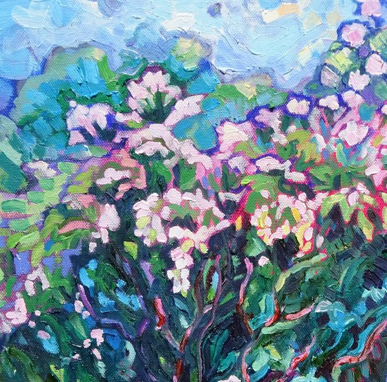 Floral Landscape - Rhododendrons