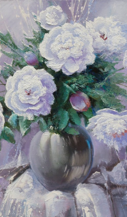 WHITE PIONES by Oleksii Vylusk