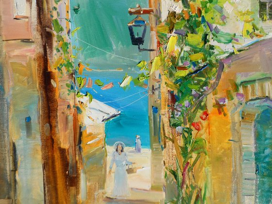 "Walk through the streets of Italy "