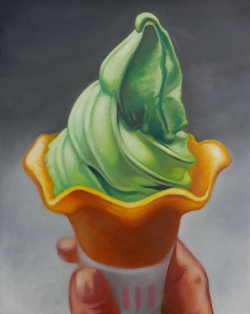Soft serve (ice-cream) N°3 by Philippe Olivier