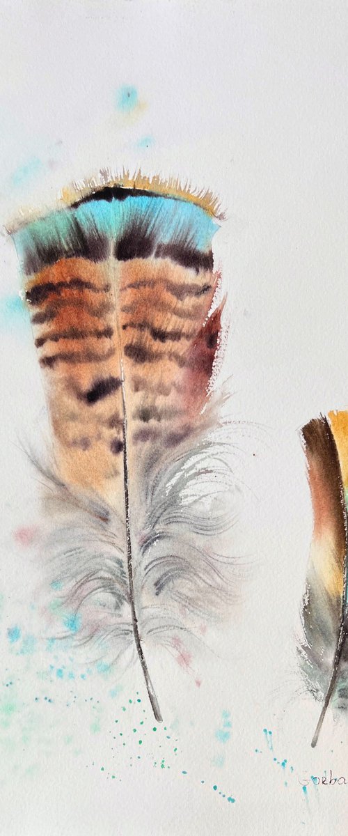 Feathers #5 by Eugenia Gorbacheva