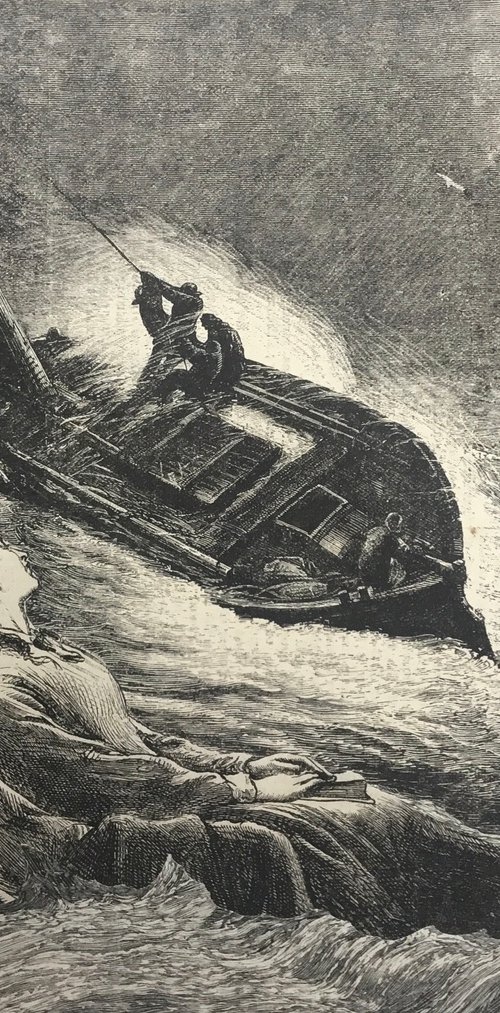 In the storm by Tudor Evans