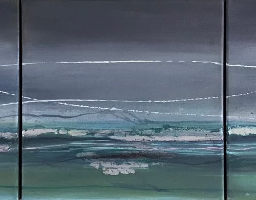 Shorelines by Amanda Lakin Art