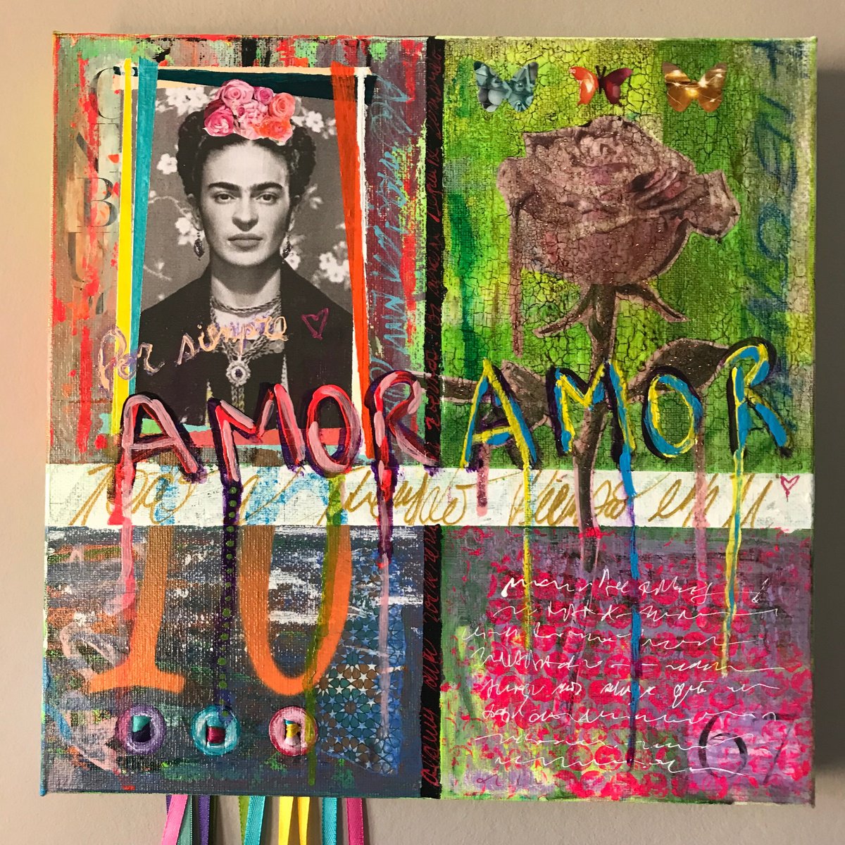 Por Siempre Amor Amor - Frida Kahlo by Hernan Reinoso