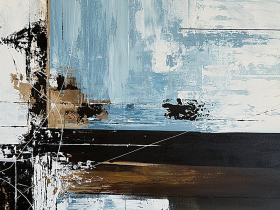 Between Structure and Tide set diptych