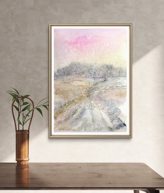 The gentle touch of winter