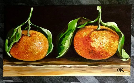 Still life with Oranges #2