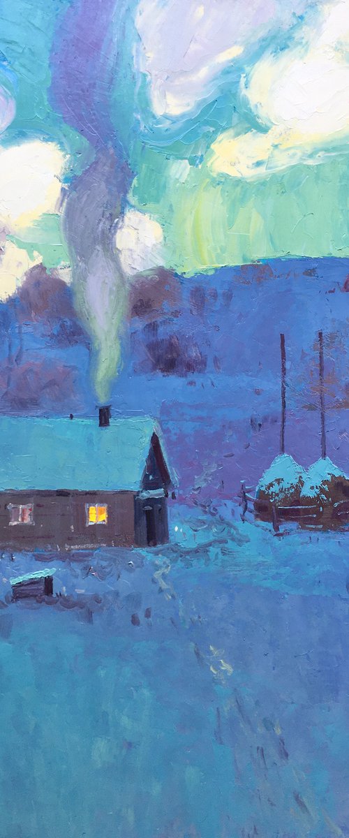Winter landscape by Andrii Kovalyk