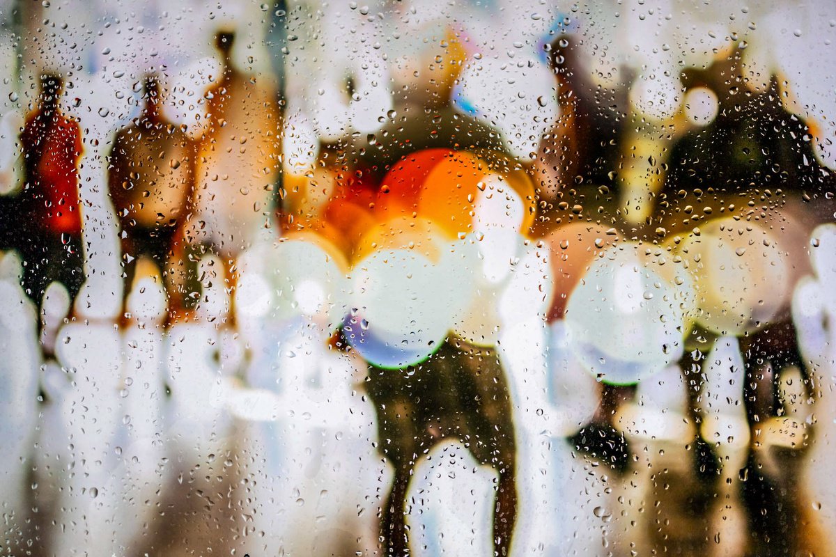 Abstract Cityscapes Photograph By Sven Pfrommer, 47 X 31", Rainy Days In Saigon Iii, Original Artwork