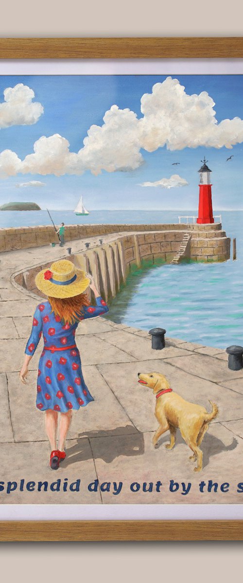 A splendid day out by the Sea by Tim Wetherell