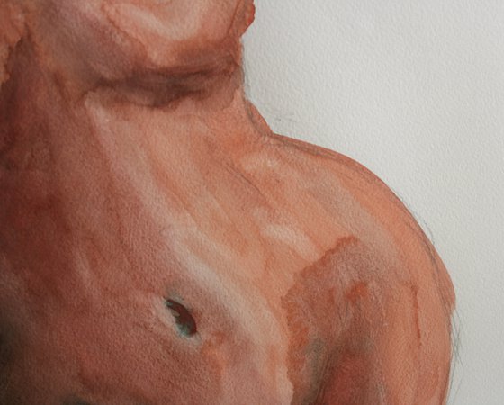 Grace VIII. Series of Nude Bodies Filled with the Scent of Color /  ORIGINAL PAINTING