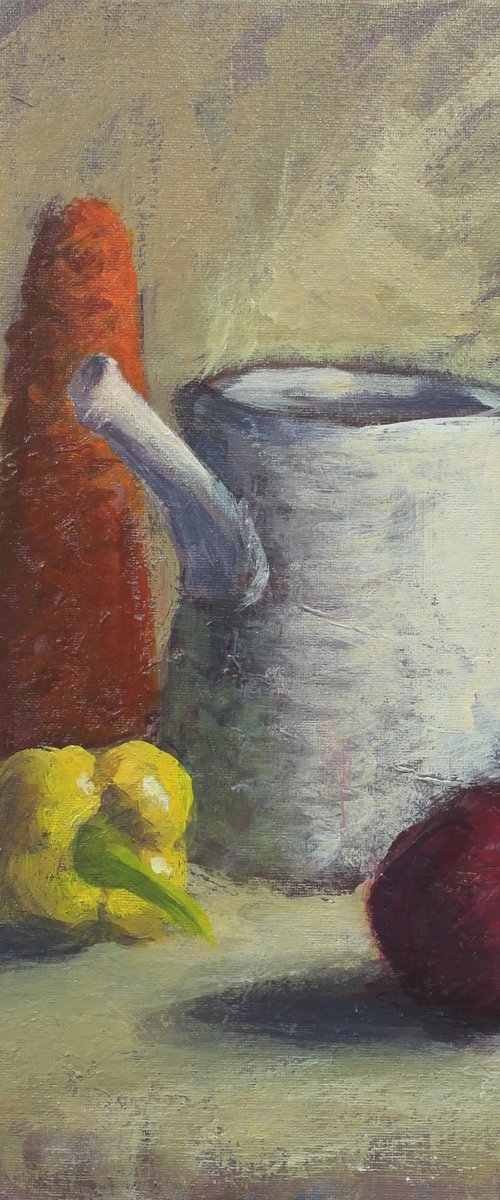 Still life with Pitcher by John Fleck