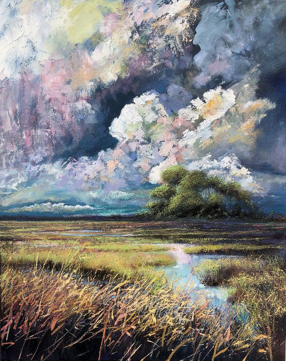 'Storm over the East Marshland II'