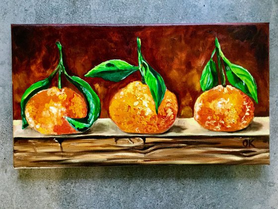 Still life with Oranges #4