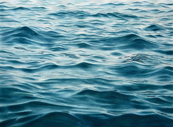 Immersion in Blue