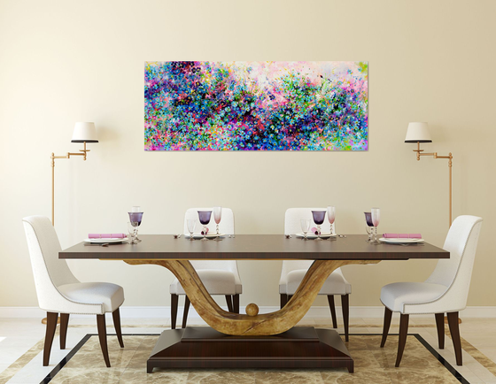 Sunrise Forget Me Not Myosotis Flower Field