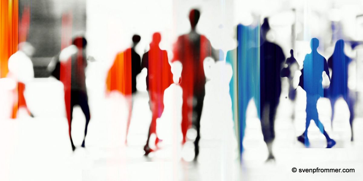 Abstract Photograph , Human Exposure Iii By Sven Pfrommer, 55 X 28, Artwork For Sale On Artfinder