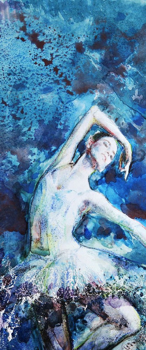 Blue Ballet by Aleksandra Galas