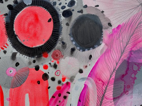 Pink Abstract