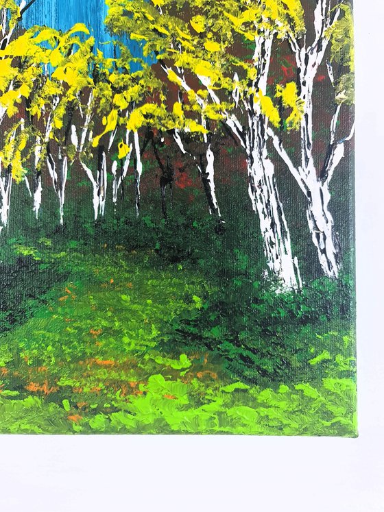 Heavenly Birches 4