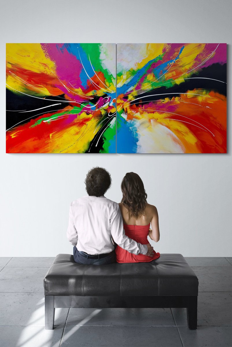  Flying Higher By Julijana Ravbar, 79 X 39, Artwork For Sale On Artfinder