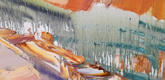 In the sunny forest.