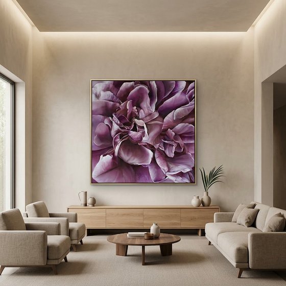 Velvet Purple Flower