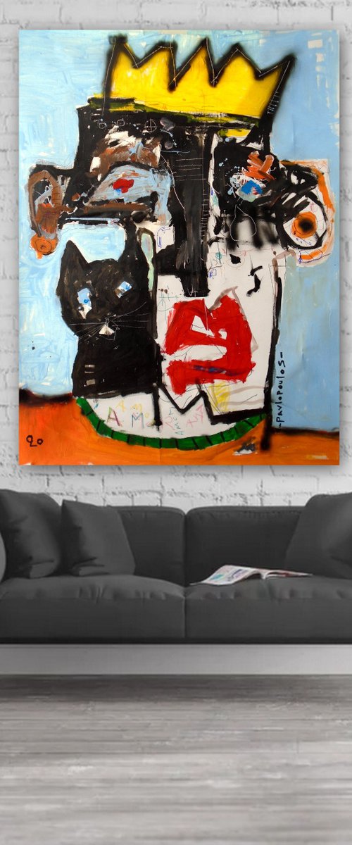 cuidador de gato # 2 by Dimitris Pavlopoulos