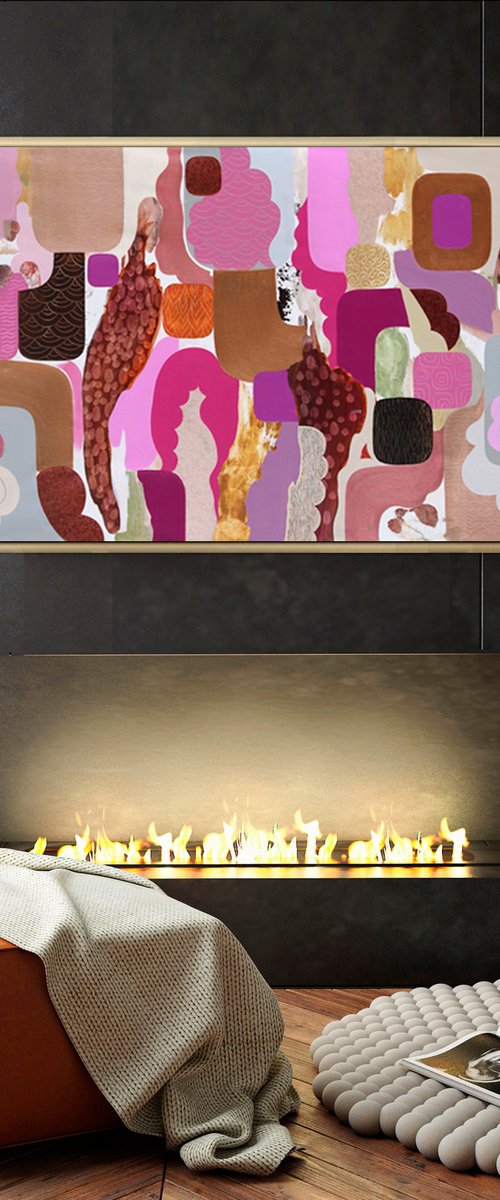 Memories in Amethyst and Burgundy by Martina Boycheva