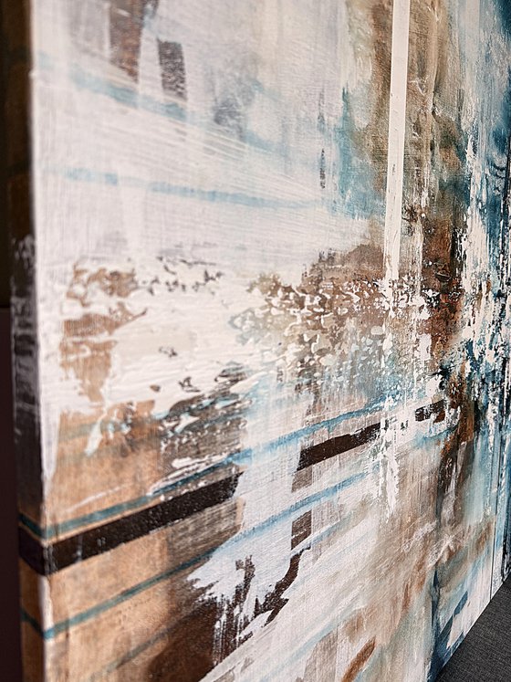 Diptych Connection of Depths