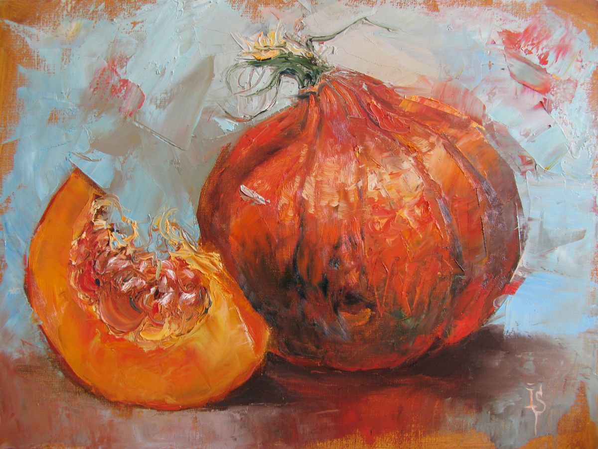Time of pumpkins by Irina Sergeyeva