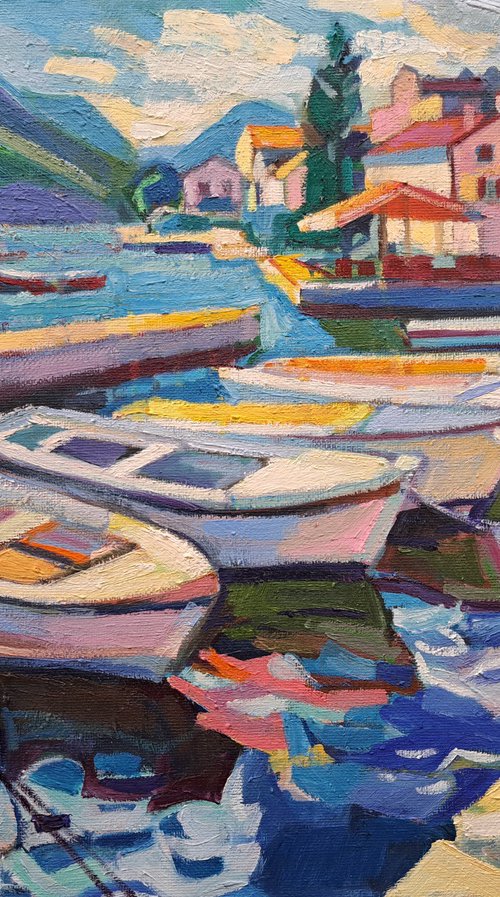 Boats by Maja Đokić Mihajlović