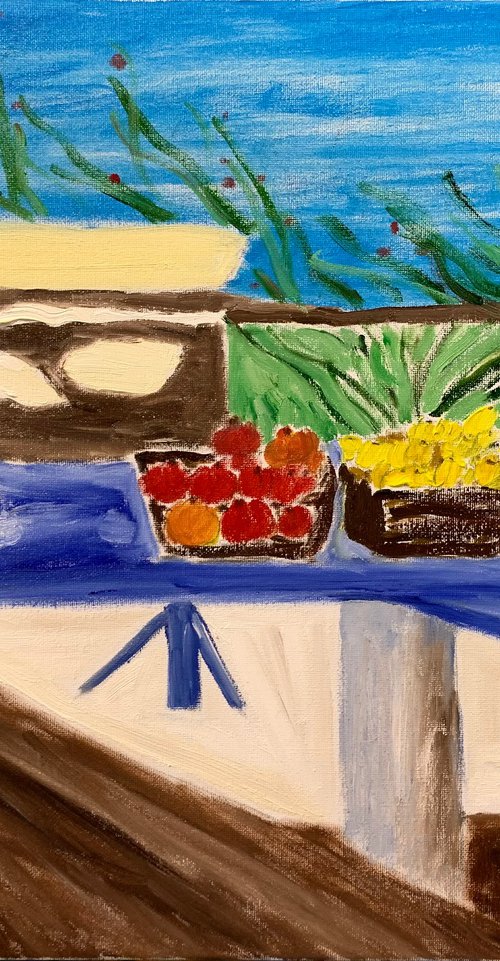 Positano: Fruits by Kat X