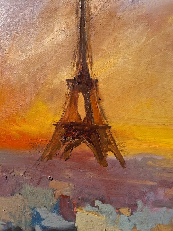 Paris crépuscule