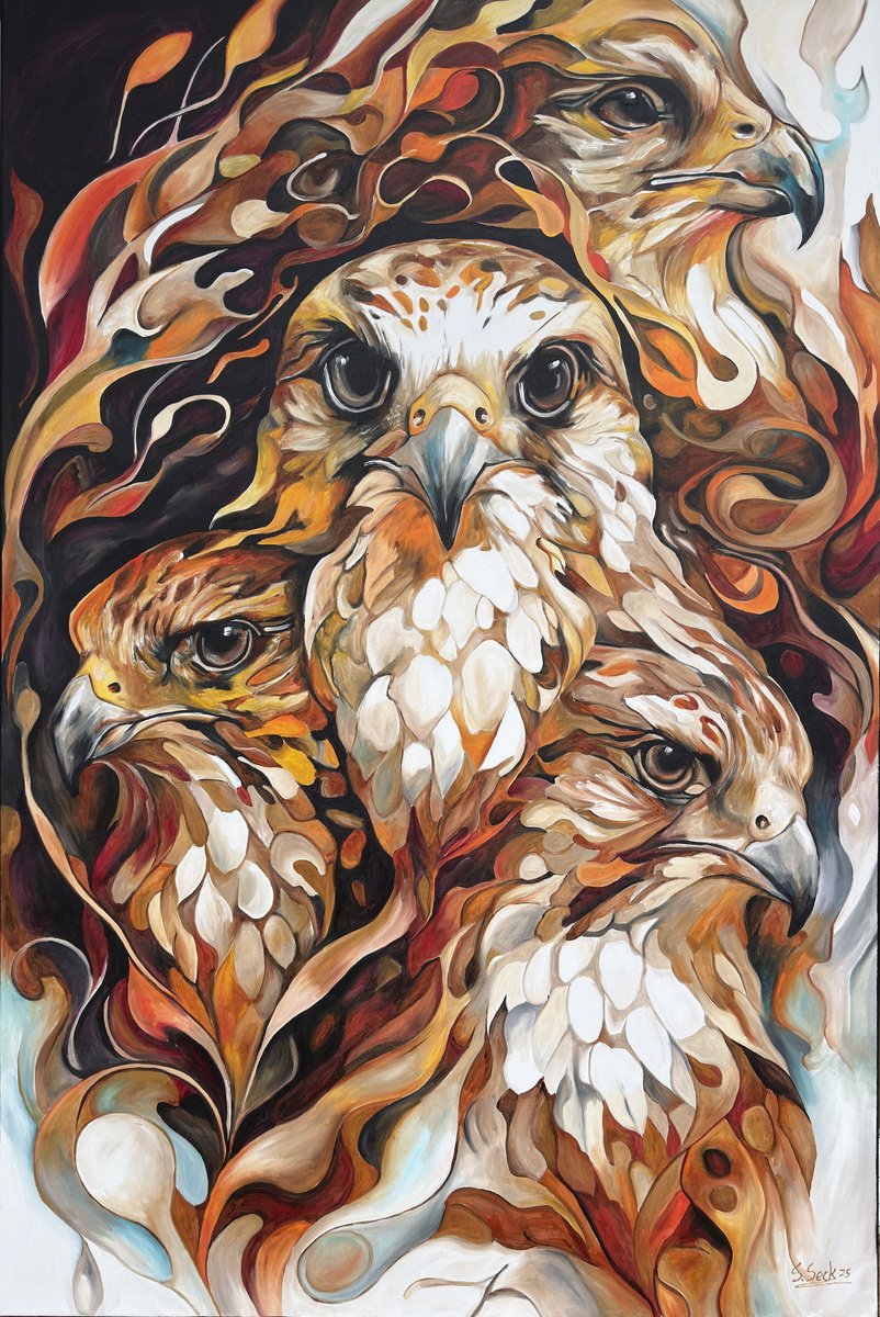Flying Force By Sabrina Seck, 39 X 59, Artwork For Sale On Artfinder
