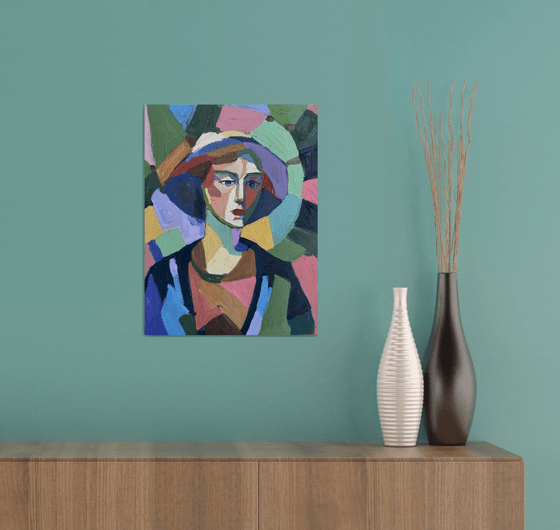 Portrait of a Woman in a Hat