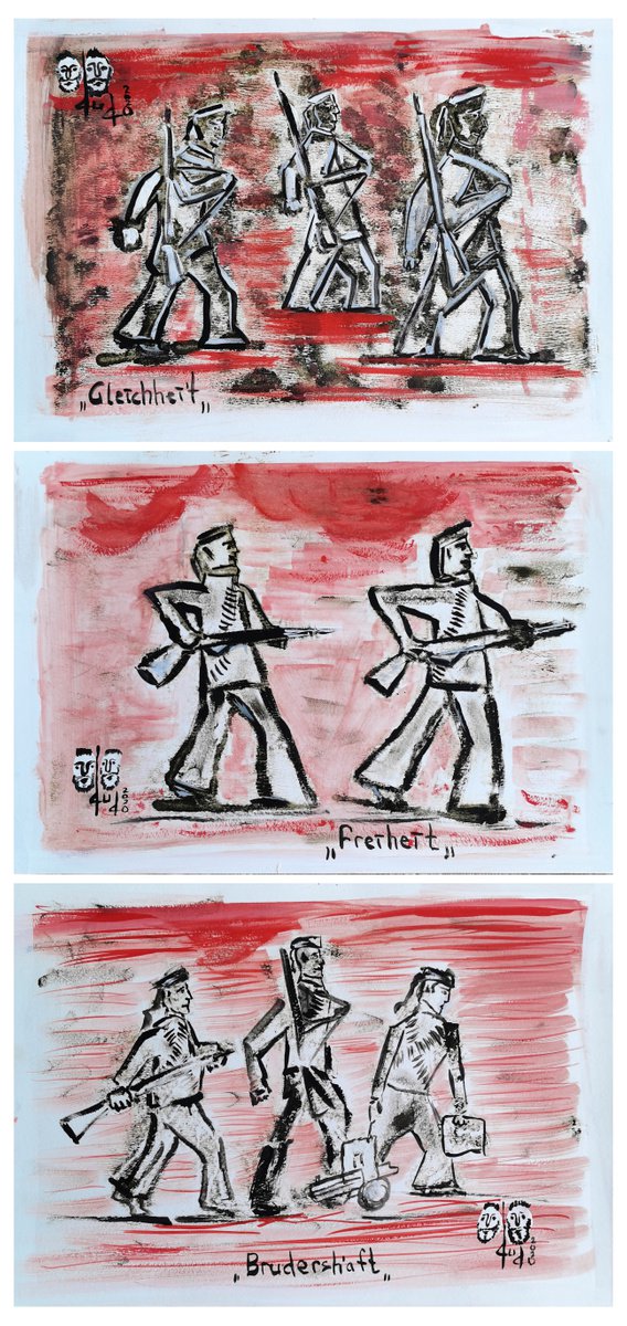 Liberty, Equality and Fraternity by Gurgen Arutunyan