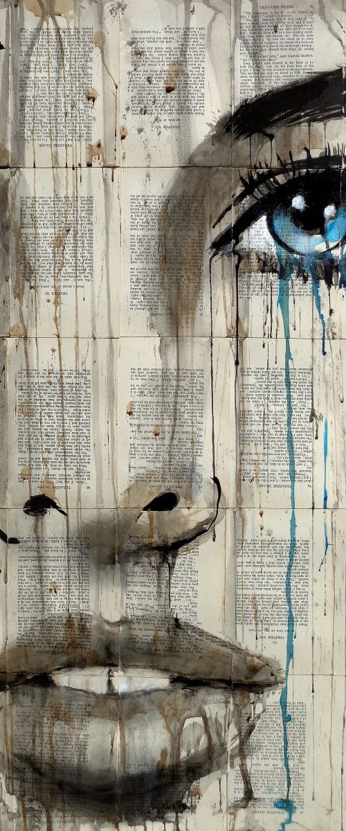BLUE OASIS by Loui Jover