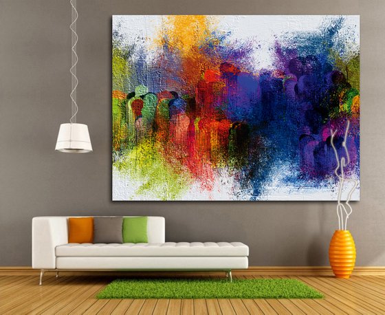 Multitudes V/XL large original artwork