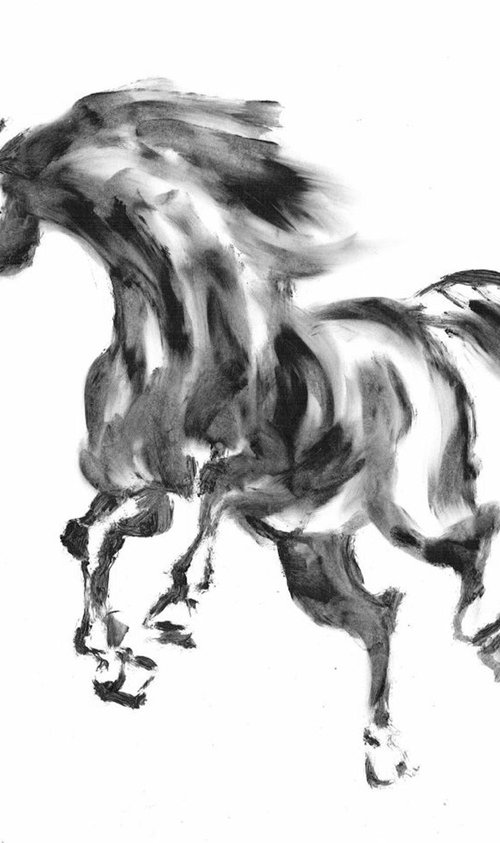 RUNNING HORSE by Nicolas GOIA