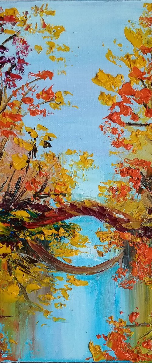 Autumn park by Oksana Fedorova