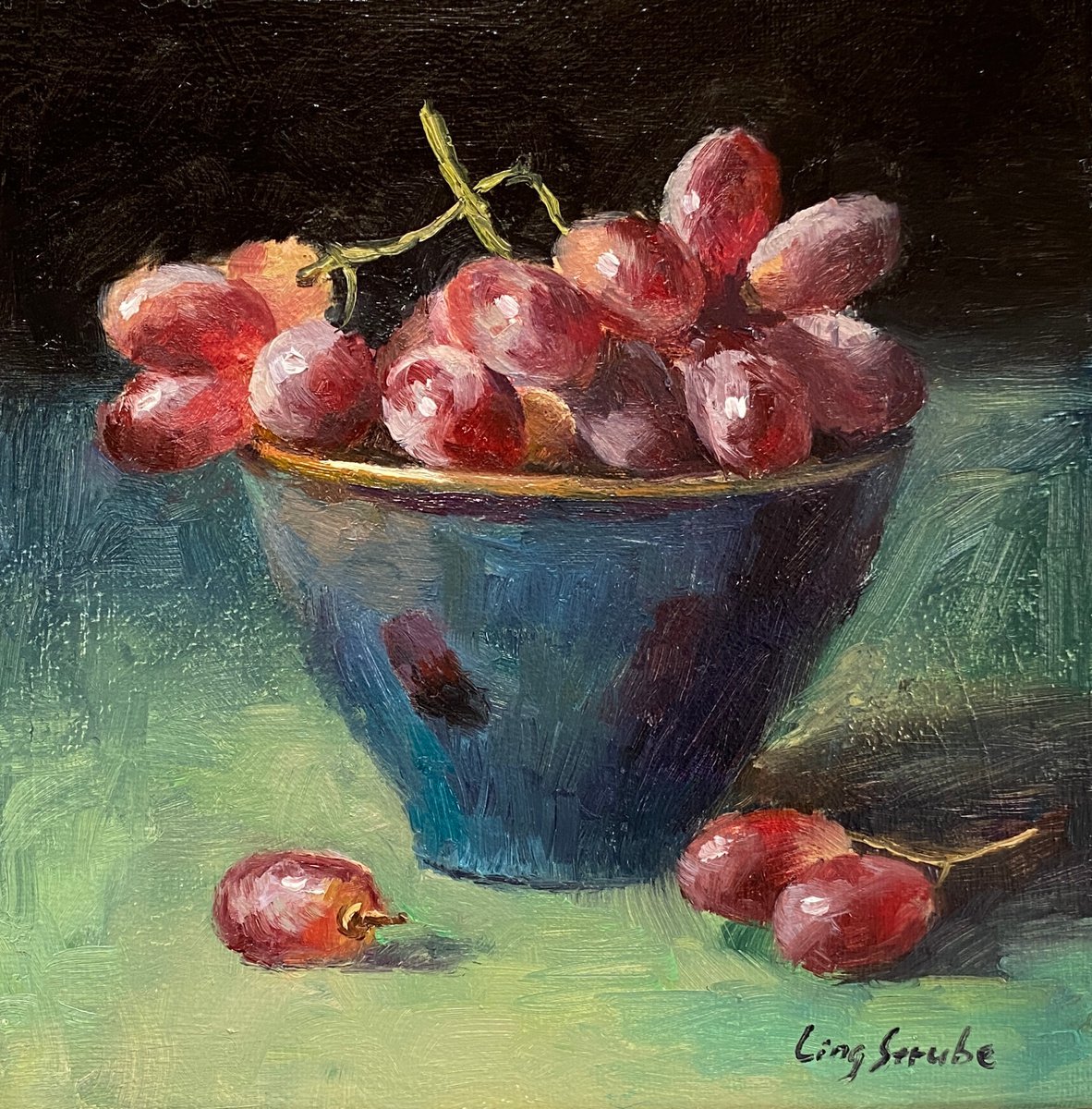 The Grapes #3 by Ling Strube