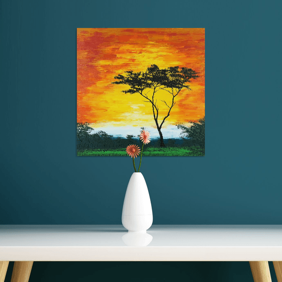 Sunny tree