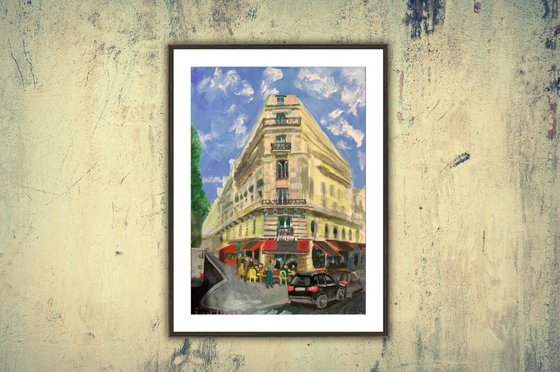 Cafe in Paris “Montmatre”