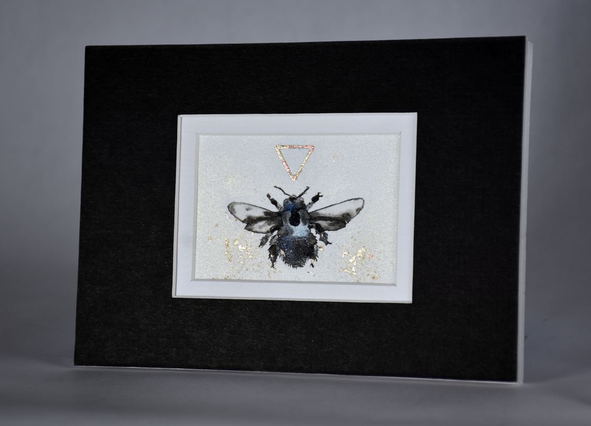 Blue Bee by Alexa Karabin
