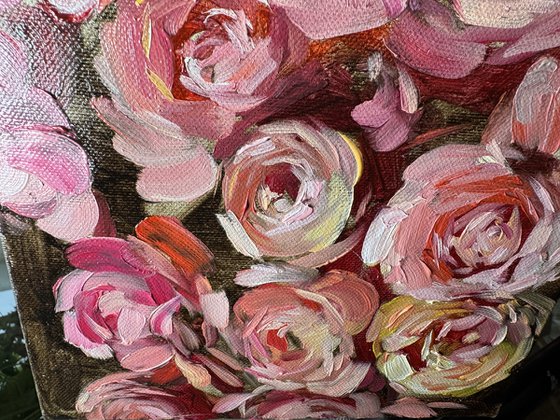 Peach Ranunculus