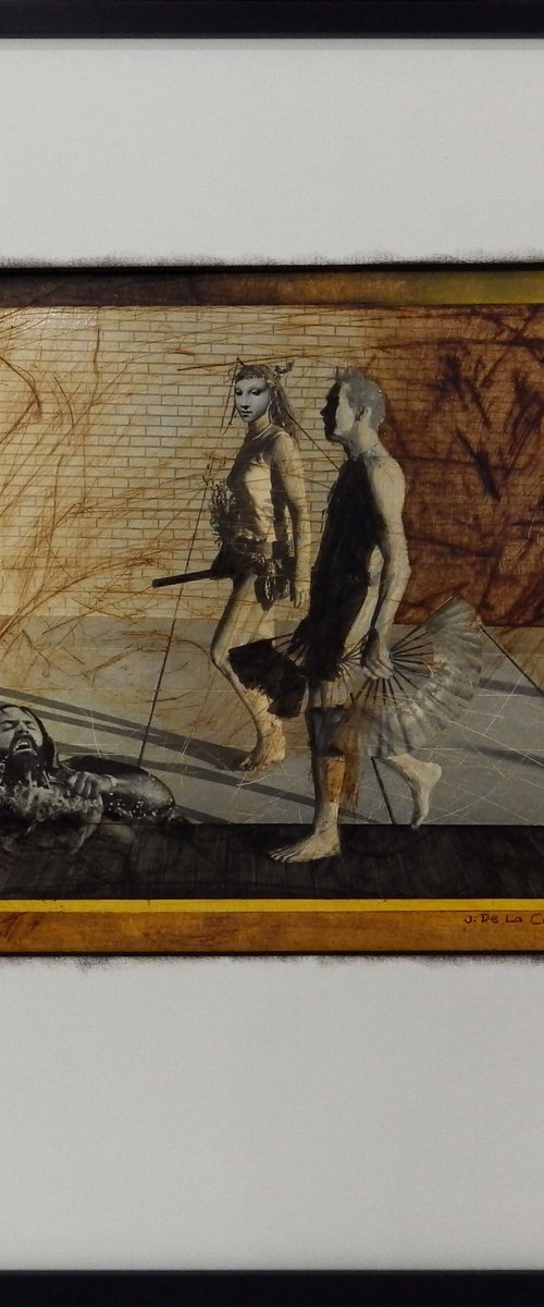 "Stepping Out III" by Jerry De La Cruz