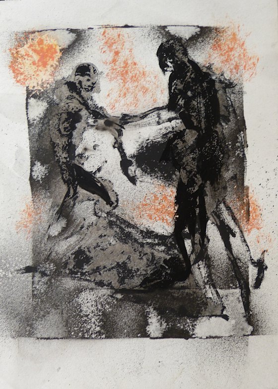 The Demons, 29x41 cm